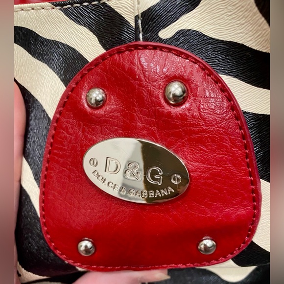 Dolce & Gabbana satchel bag Zebra print - Picture 6 of 12